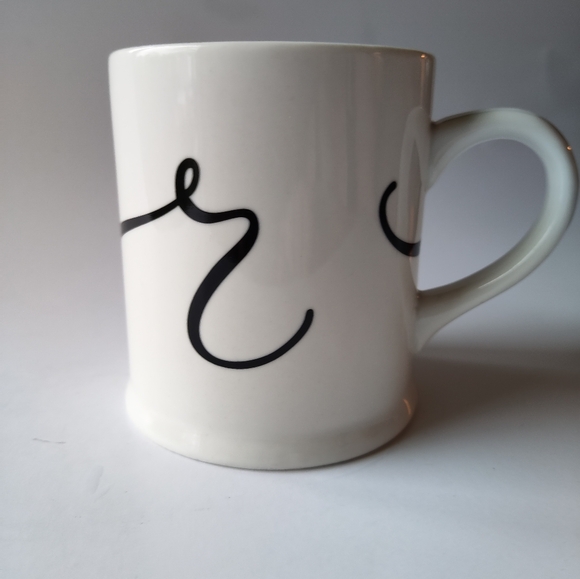 Indigo initial 'R' Mug - Picture 4 of 6